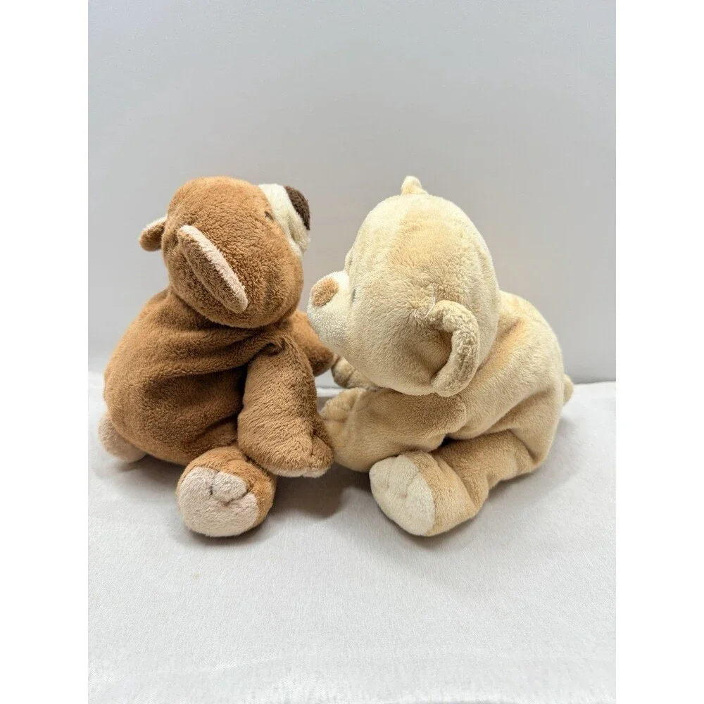 TY Pluffies Bears Slumbers & Baby Woods Plush Tylux Bean Fill Teddys *no tags*